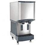 Ice Dispenser, Ice Maker, Water Dispenser: 288 lb Ice Production per Day, 9 lb- Also Available with Storage/non Storage for Ice, Water Dispensers in(25lb - 3380lb Ice Production per Day, 9lb - 250lb Storage Capacity - Available on credit