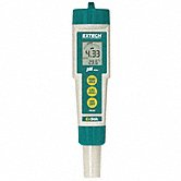 ExStick pH Meter: 0.00 to 14.00, Auto Temp Compensation, 23° to 194°, Dual Line LCD, Auto Power Off - Also available in the following categories(Benchtop, Cable, Conductivity Meter, Electrodes: pH, Handheld, Multiparameter Benchtop Meter, Multiparameter Handheld Meter, Pocket, Testing Kits)