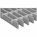 Light Gray Moltruded Grating, Corvex Resin Type, 4 ft. Span, Grit-Top Surface- Also Available(High Load Molded Grating, Industrial Pultruded Grating, Micro-Mesh Grating, Molded Grating, Moltruded Grating, Pedestrian Pultruded Grating))