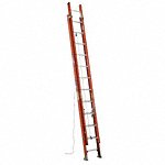 16 ft Fiberglass Extension Ladder, 225 lb Load Capacity, 27.0 lb Net Weight  - Available in(Industry Size  - 16 ft - 48 ft, Extension 12 ft - 48 ft)