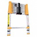8 ft 6 in Extended Ladder Height Telescoping Ladder, 250 lb Load Capacity, 30 in Closed Height - Available in(250 & 300 lb capacity, ANSI type 1 & 1A)