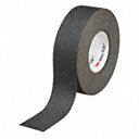 Anti-Slip Tape: Coarse, 60 Grit Size, Solid, Black, 3/4 in x 60 ft, 0.7 mil Tape Thick, Rubber, 4 PK - Also available in(3/4 in - 4 ft, 1 in - 2.8 ft, Anti-Slip Tape, Anti-Slip Tread, Conformable Anti-Slip Tape, Conformable Anti-Slip Tread, Sew-On Anti-Slip Tape)
