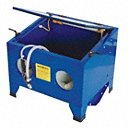 Siphon-Feed Abrasive Blast Cabinet, Work Dimensions: 12 in x 22 in x 18 in, Overall: 19-11/32 in x 2  - Available in(Benchtop & Floor models, with multiple options)
