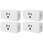 25 - SMART PLUG _ Wi-Fi Smart Socket Voice and App Control Smart Plug 4 ct